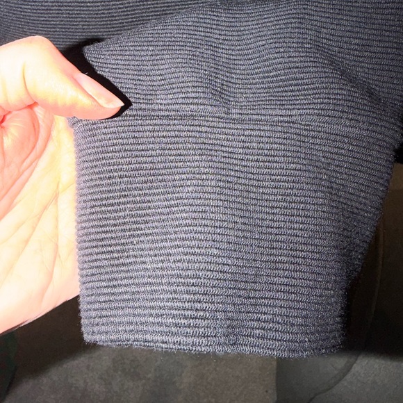 NEW with tags 🖤 Peloton Ribbed Mock neck zipper sweatshirt XL NWT gift - Picture 5 of 11